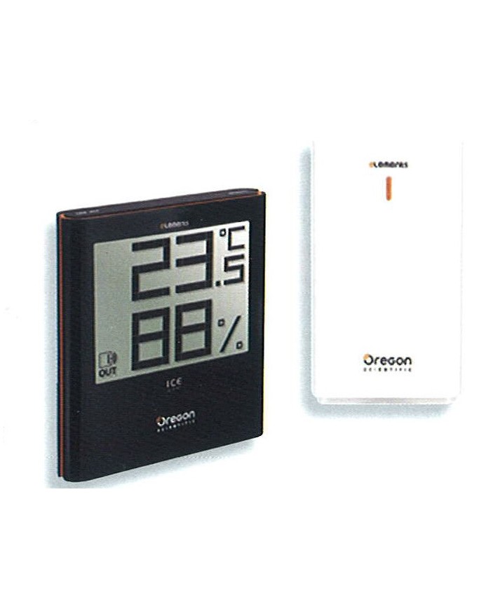 Igrotermometro con display LCD, umidità relativa 20-95%, temperatura -20+60¡C