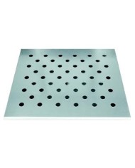 Ripiani in lamiera forata, in acciaio inox