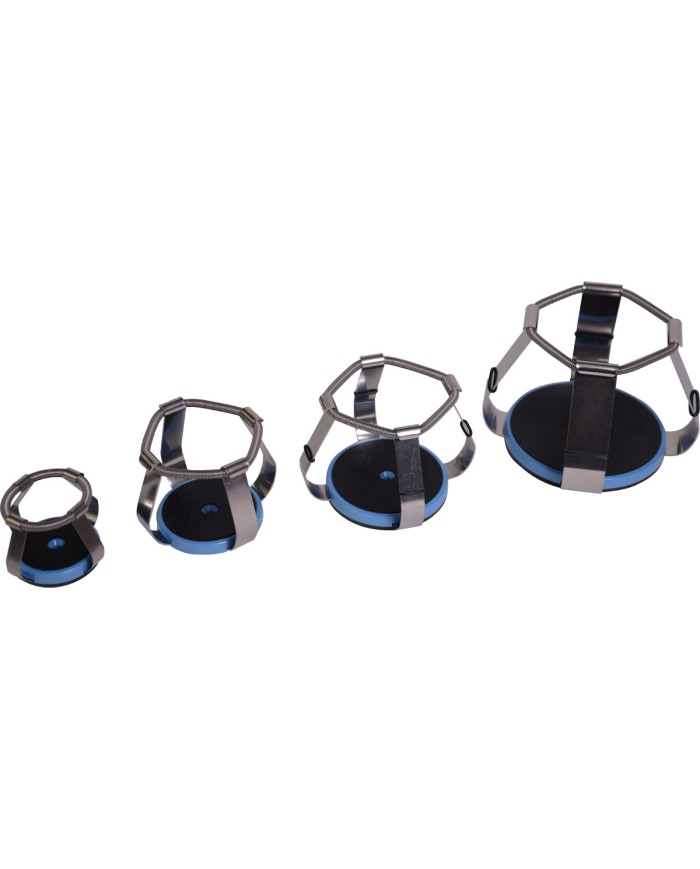 Fixing clips for flasks and beakers