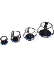 Fixing clips for flasks and beakers