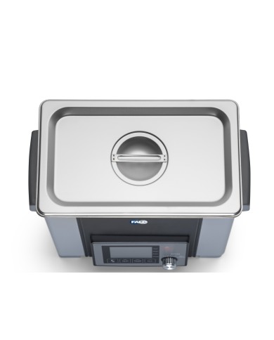 Bagno ultrasuoni con riscaldamento e funzione degas-sweep-pulse LBS-DE 22,5 lt