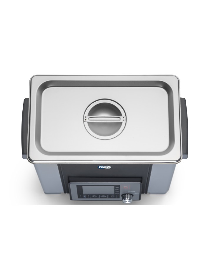 Bagno ultrasuoni con riscaldamento e funzione degas-sweep-pulse LBS-DE 22,5 lt