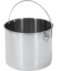 Ripiano in lamiera forata, in acciaio inox - 80 lt