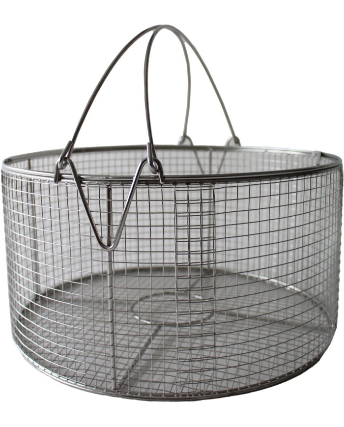 Cestello in acciaio inossidabile ф 360x200 mm