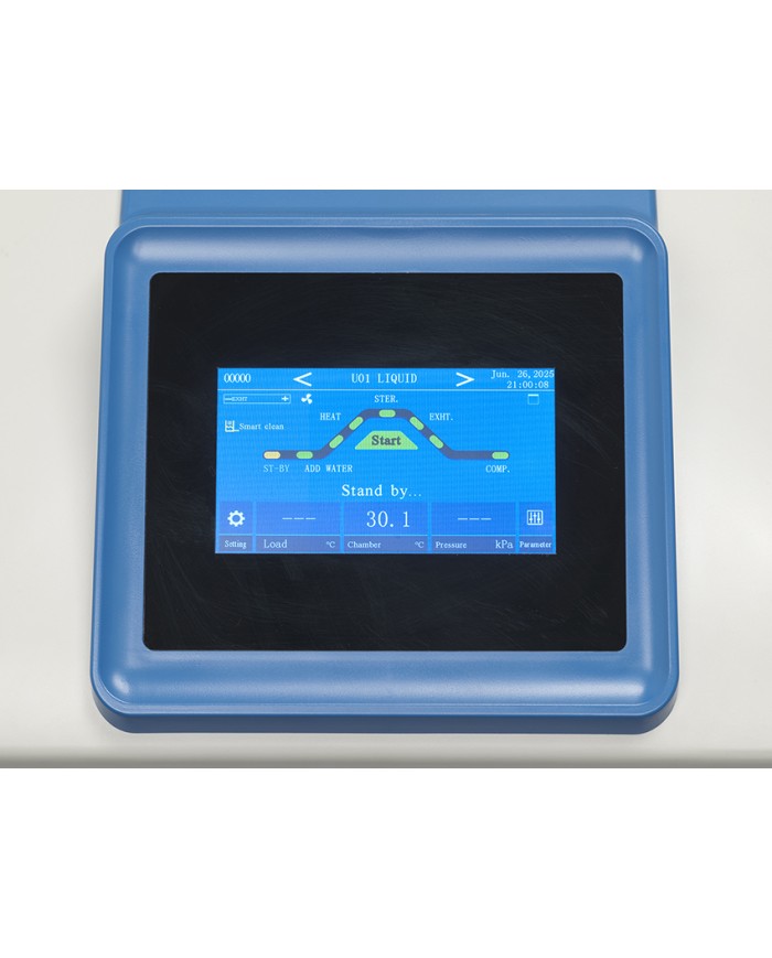 VERTICAL AUTOCLAVE WITH DISPLAY TOUCHSCREEN - ATV 850T