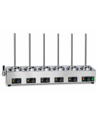 Multiple baths with 6 single tanks - WB-S6