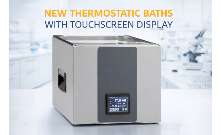 Nuova gamma di bagni termostatici WB-MD: design rinnovato e display touchscreen